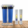 Jumbo two stage water filter with sediment and carbon block filter for clean water in whole house